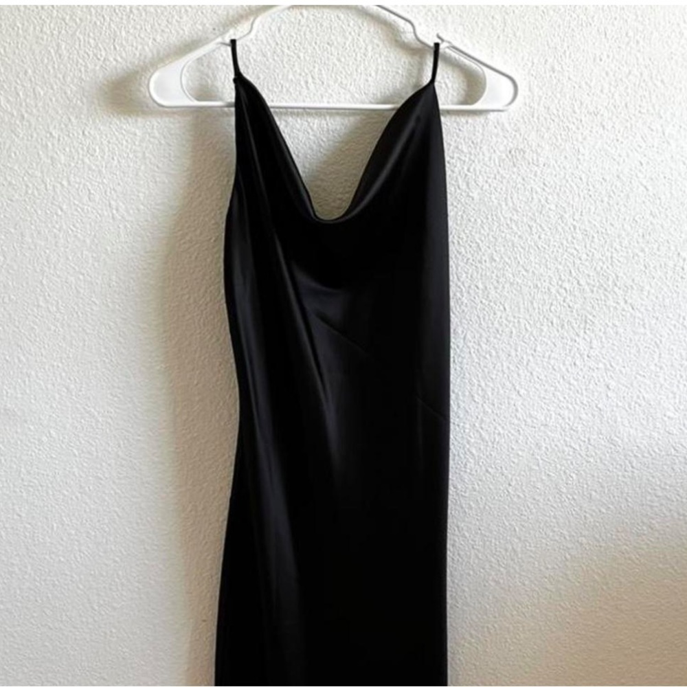 Princess polly black dress betta vanore midi dress in black size 0 New - Picture 3 of 8